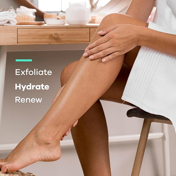 Dermasuri Exfoliating Body Lotion - Grapefruit KP Bump Eraser Body Scrub - Rough and Bumpy Textured Skin Lotion - Moisturizer for Dry Skin and Body - Hydrating Care Treatment, Travel Size - 4 Ounces