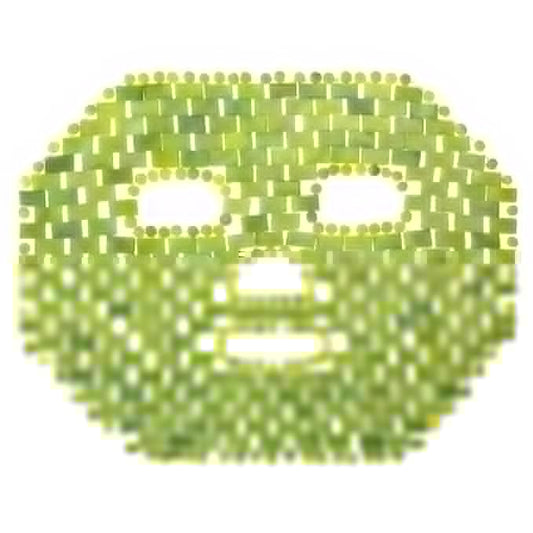 Jade Facial Mask, Jade Sleep Natural Stone Green Facial Cooling Mask, Beauty Skincare Massage Tools for Alleviate Puffiness Face Massage Puffy Eyes Dark Circles