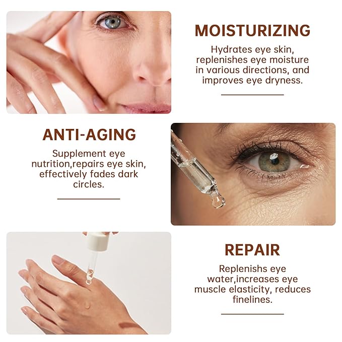 The Caffeine Solution 5% + EGCG，Reduces Appearance of Eye Contour Pigmentation and Puffiness，Under Eye Serum (30ml) Caffeine For Face Moisturizing Serum (1)