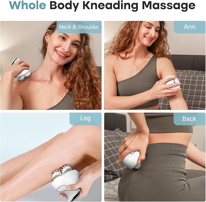 arboleaf Scalp Massager Electric Gripping Head Massager Scalp Stress Relax Portable Rechargeable Hair Massage Waterproof Cat Massage Tool, Gift for Mom