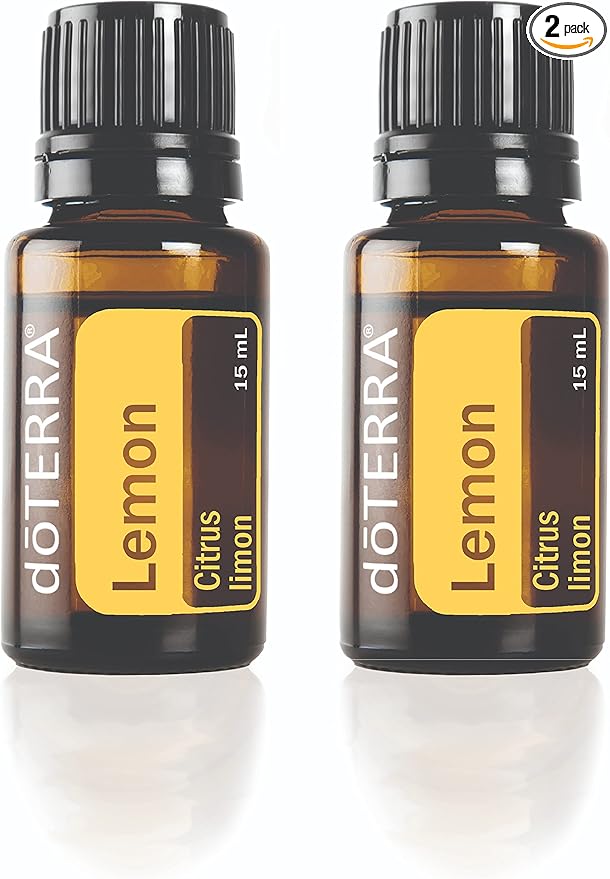 doTERRA Lemon Essential Oil - 15 ml (2 Pack)