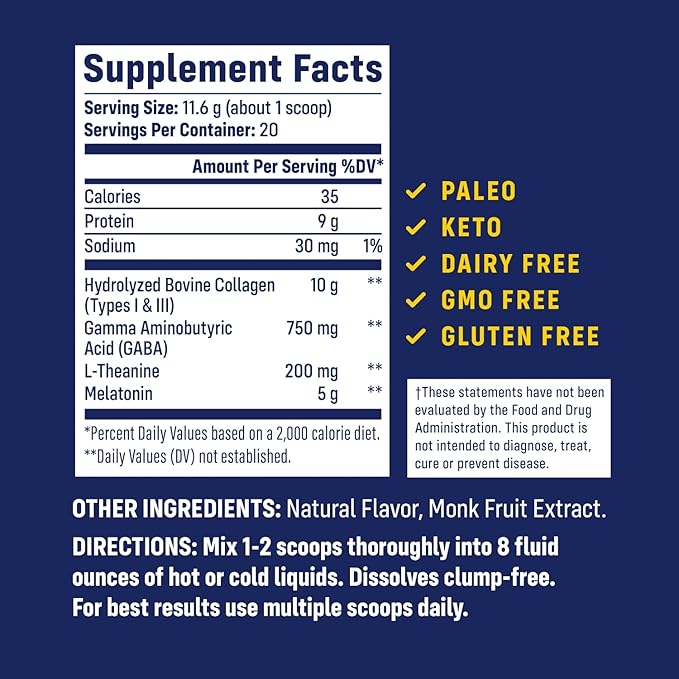 NativePath Collagen Duos - Lemon Collagen PM, Collagen Care+