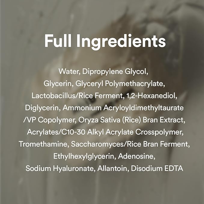 Abib Rice Probiotics Overnight Mask Barrier Jelly 2.7 fl oz I Moisturizer for Slugging Intensive Hydrating Nourishing Face Sleep Sleeping Mask for Korean Skin Care jelly eye cream clay mask glass skin