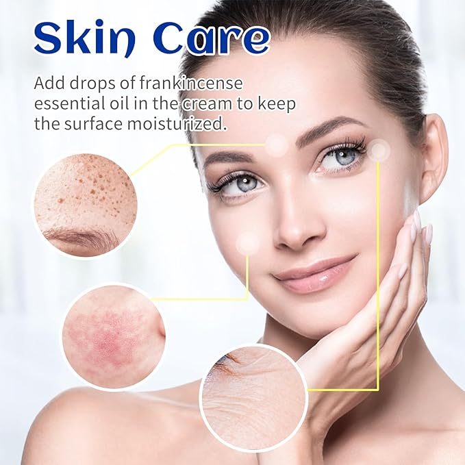 HIQILI 100ML Frankincense Essential Oil, for Massage, 100% Pure and Natural 3.38 Fl Oz