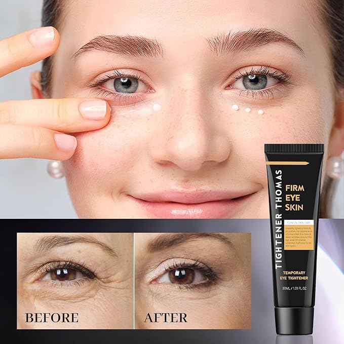 TLM Instant Face Tightener-fast-acting eye firming cream, used to reduce eye puffiness, dark circles and tighten the delicate skin under the eyes