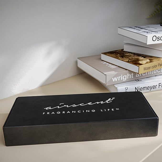 AirScent Hotel Diffuser Oil Gift Set - Inspired by The Most Popular 5-Star Hotel Scents - 10 mL, 0.34 fl oz Fragrance Oil Set - My Way, Westin, Wynn Las Vegas, Aria, Marriott Beach Villas