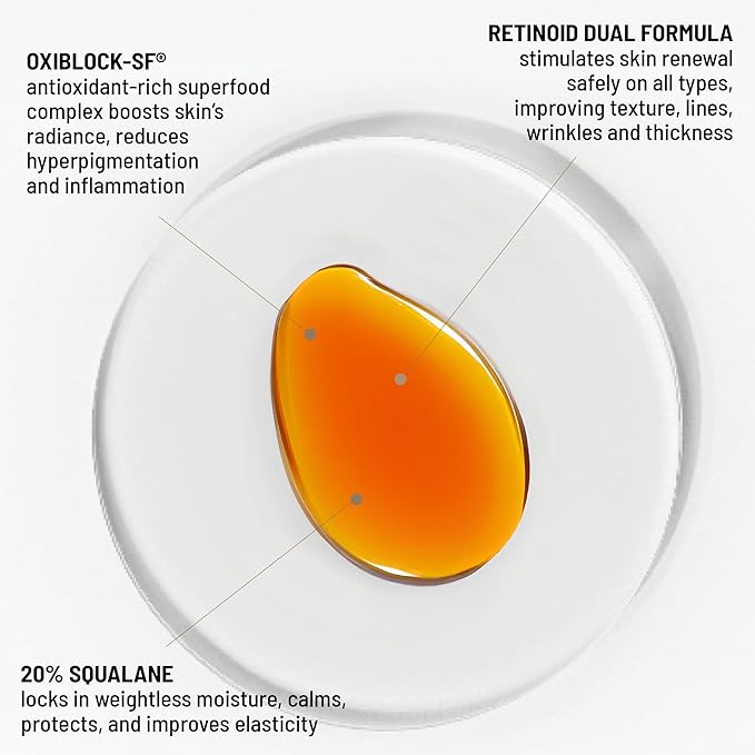 Dr. Brandt Bright This Way Glow Overnight Retinol Oil - Pure 2% Retinol Improves Wrinkles, Lines & Skin Texture - 1 fl oz