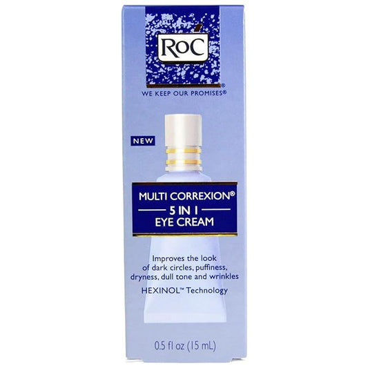 ROC Multi Correxion 5-in-1 Eye Cream, 0.5 oz (Pack of 2)
