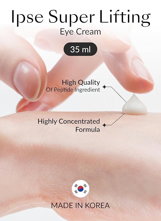 IPSE Super Lifting Eye Cream Korean Skincare Beauty Anti Age Anti Wrinkle Lifting Removes Dark Circles Puffiness