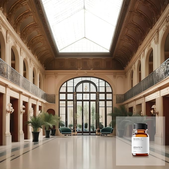 AromaTech Hotel II Fragrance Essential Oils - for Aroma Oil Scent Diffusers (0.33 Fl Oz (Pack of 1), The Hotel II)