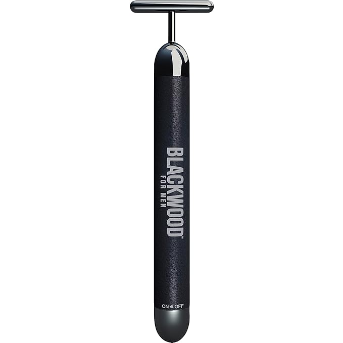 Blackwood For Men Eye Roller Facial Massager - Face Sculpting Tool for Men-Fights Puffy Eyes, Dark Circles, & Crow's Feet- Self Care Gifts Face Massager Facial Tools-Gua Sha & Jade Roller Alternative