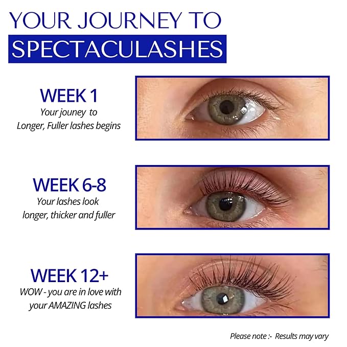 SPECTACULASH XL RAPID LASH SERUM for Eyelash Growth Serum to Grow Long Natural Lashes – Grow Long Eye Lashes – Lash Conditioner – Eyelash Volume - Suero Para Pestañas Crecimiento by DERMAWORKS