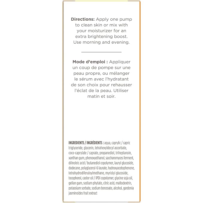 Burt's Bees Vitamin C Turmeric Face Serum, Mothers Day Gifts, Brightens Skin & Visibly Reduces Dark Spots, Fine Lines & Wrinkles, Naturally Hydrating, Lightweight - Brightening Booster (1 oz)