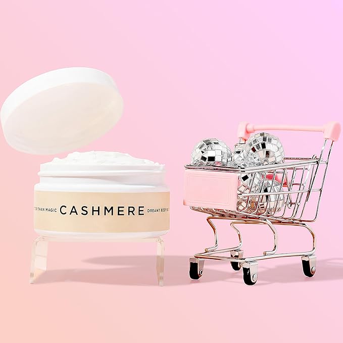 Better Than Magic Hydrating Shea Body Butter – Ultra-Moisturizing Cream for Velvety-Soft & Glowing Skin – Cashmere Scent – 8 oz