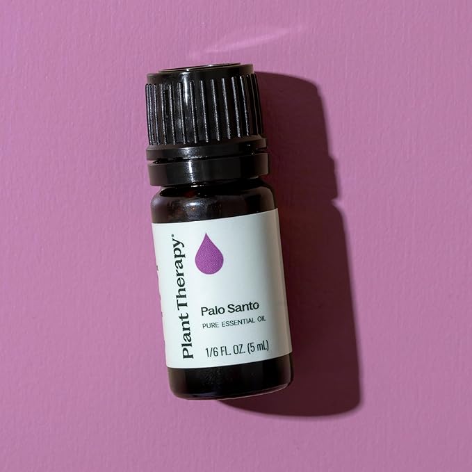 Plant Therapy Palo Santo Essential Oil 100% Pure, Undiluted, Natural Aromatherapy, Therapeutic Grade 5 mL (1/6 oz)