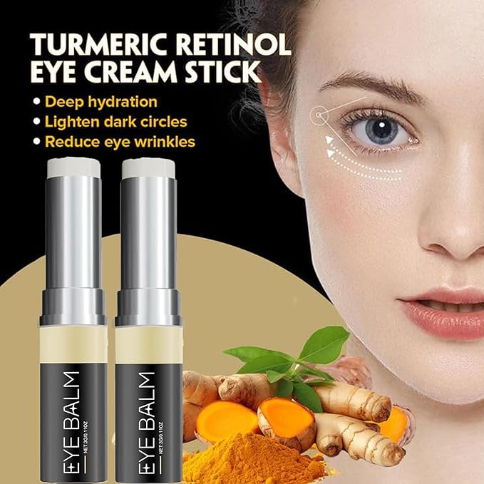 Eye Balm with Vitamin C Reduces Puffiness, 2025 New Revive Vitamin C Eye Balm Stick for Reducing Dark Circle, Hydrating Eyes Cream Eyes Care Stick for Women