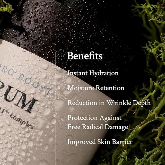 Hydro Boost Bundle with Face Serum and Hydro Boost Eye Serum with hyaluronic acid and natural ingredients