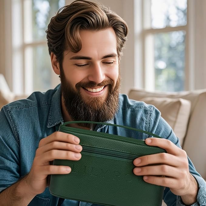 Father's Day Bath & Beard Gift Set for Men - 13-Piece Luxury Grooming Kit with Beard Wash | Perfect Christmas, Birthday, Valentine's Day Gifts for Him/Dad, Self Care Ideal All Occasion Holiday Present