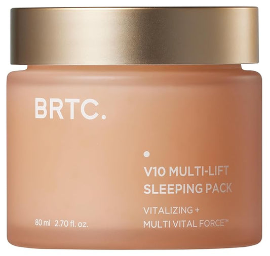 V10 Multi-Lift Sleeping Pack | Overnight Mask for Face Moisturizer, Moisturizing and Nourishing | Korean Skincare (80 ml, 2.70 oz)