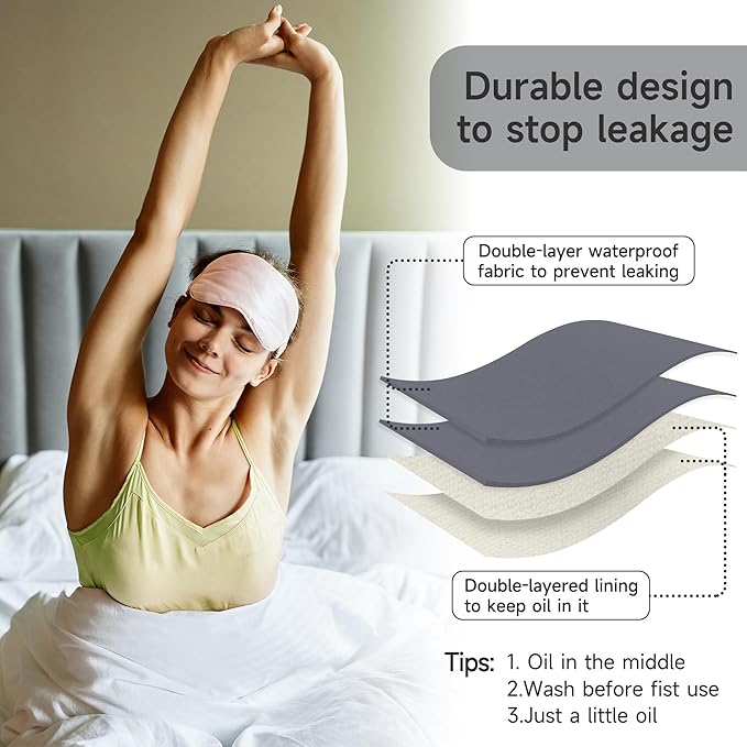 Langsprit Organic Cotton Castor Oil Pack Wrap - Reusable Castor Oil Pads Pack Compress for Liver & Stomach Detox - Body Kit Charcoal Grey