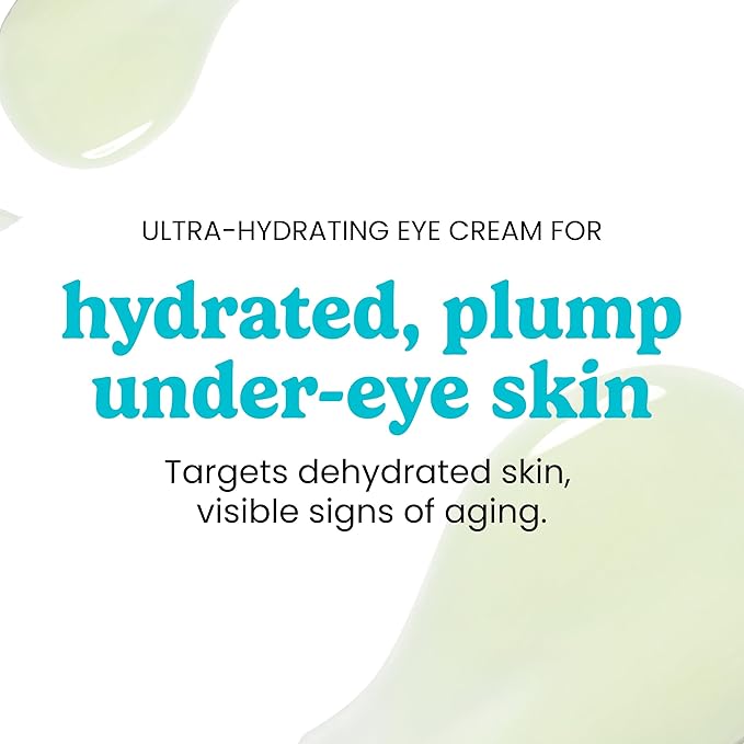 Timeless Skin Care Hydrating Eye Cream - Skin Care Cream for Eyes with Hyaluronic Acid - Hydrating Beauty Product for Personal Care - 0.5 oz (Pack of 2)