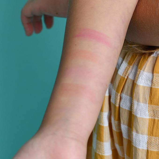 Miss Nella set of 5 Hypoallergenic children Lip Balms- HONEY BUNNY, SWEET CHEEKS & CUTIE PIE, Luvvu Wuvvy, Sugar Plum, Non Toxic Make Up for kids, perfect for those with sensitive skin.