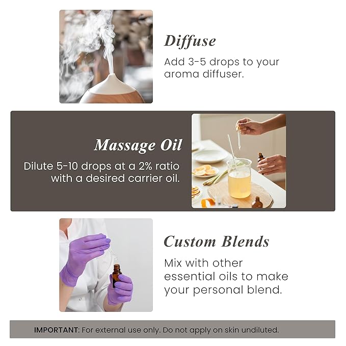 Handcraft Blends Black Pepper Essential Oil - 1 Fl Oz - 100% Pure and Natural - Premium Grade Essential Oil for Diffuser and Aromatherapy