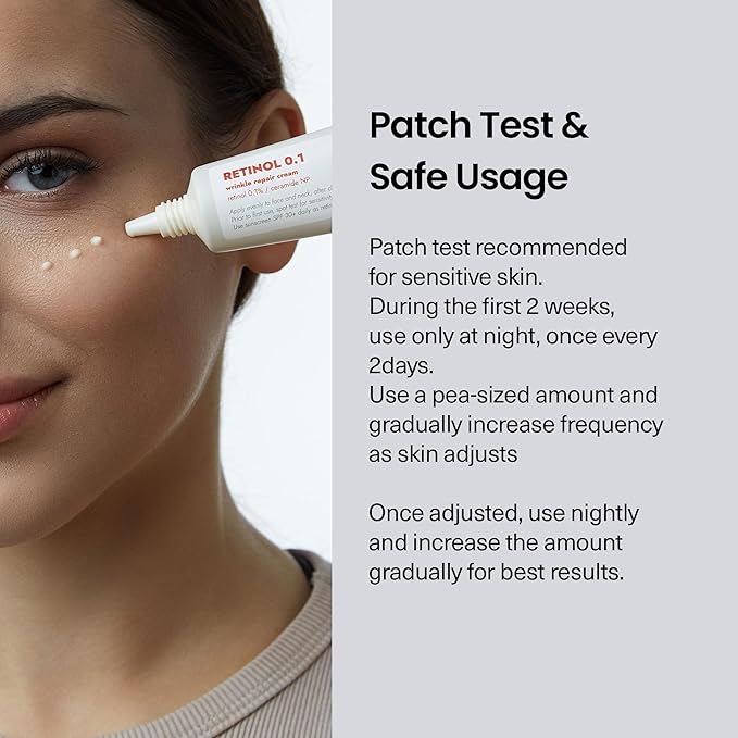 FRANKLY Retinol 0.1% Cream, 1.01 fl oz - Beginner Retinol | Night Cream | with Ceramides & Natural Ginseng | Anti-aging, Wrinkles Care, Reduces Congestion and hyperpigmentation | Korean Skin Care