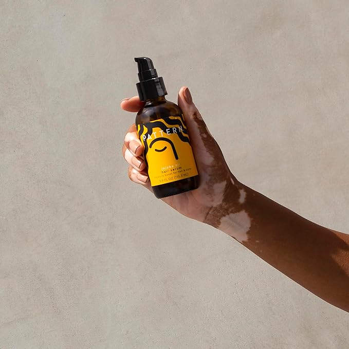 PATTERN Beauty by Tracee Ellis Ross Jojoba Hair Serum, 3.9 Fl Oz, Safflower, Jojoba, Rosehip, Olive & Lavender Oils, Lightweight Moisture Boost for Hair and Scalp