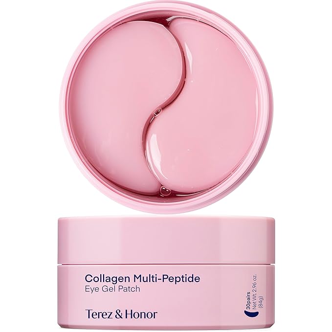 TEREZ & HONOR Peptide Collagen Under Eye Patches & Collagen Night Wrapping Peel-Off Mask