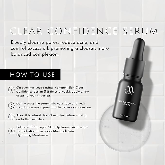 Monopoli Skin Travel Skincare Set | Airplane-Friendly Sizes | Complete Facial Skin Care Kit with BHA Serum, Vitamin C, Moisturizer & Cleanser | Essentials & Gift Set for Women & Teens | 15 Kits