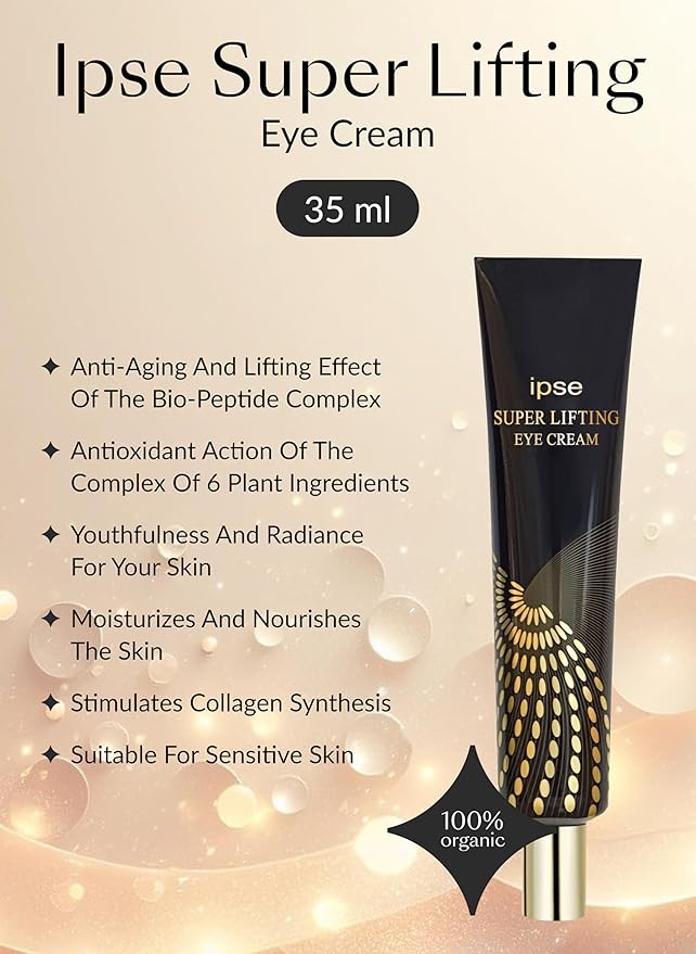 IPSE Super Lifting Eye Cream Korean Skincare Beauty Anti Age Anti Wrinkle Lifting Removes Dark Circles Puffiness