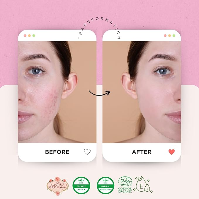 ECOCERT Certified Old Garden Wild Rose Moisturizing Night Cream for All Skin Types - 50ml | 99% Natural Ingredients for Reducing Fine Lines, Dullness, Loss of Firmness