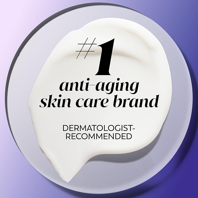 Olay Retinol 24 Face Moisturizer, Anti-Aging Night Cream for Women, Fragrance-Free, Non Greasy - Anti-Wrinkle, Smooth Fine Lines, Tightening, Hydrating Skin Care - Peptides, Glycerin, 1.7 Oz