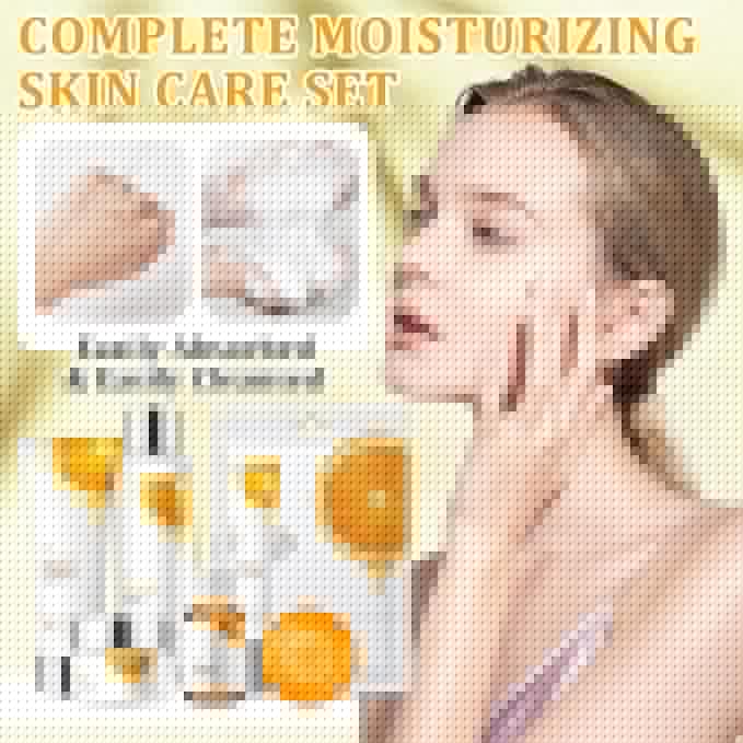 9 Pcs Skin Care Set with Facial Cleanser,Toner,Face Serum,Face Cream,Eye Cream,Solid Body Soap,Hydrating Face Sheet Masks Skin Care Kit for Women and Men