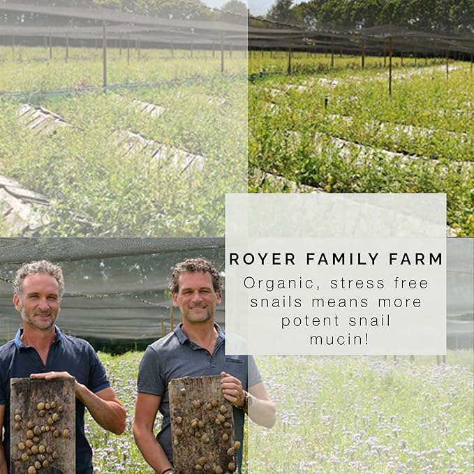 100% Pure Snail Mucin Eye Cream, Certified Organic & Cruelty Free, Made In France. Natural Luxury Eye Cream, .50 oz.