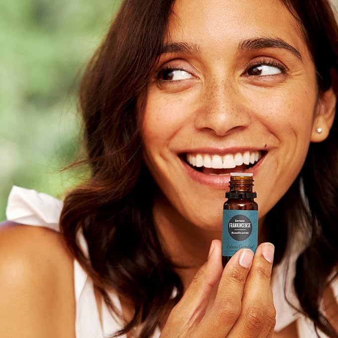 Edens Garden Frankincense- Serrata Essential Oil- 100% Pure Premium Grade, Undiluted, Natural, Therapeutic, Aromatherapy, The Best for Diffuser, Skin, Face, Hair 10 ml (.33 fl oz)