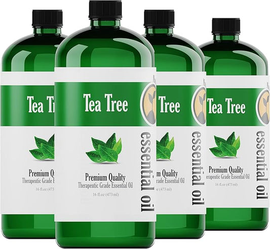 Tea Tree Essential Oil - Therapeutic Grade Essential Oil for Aromatherapy, Diffuser, Soap & Candle Making