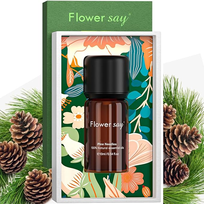 Pine Needles Essential Oil -100% Pure Natural MAX Undiluted Premium Therapeutic Grade Essential Oil 0.34Oz