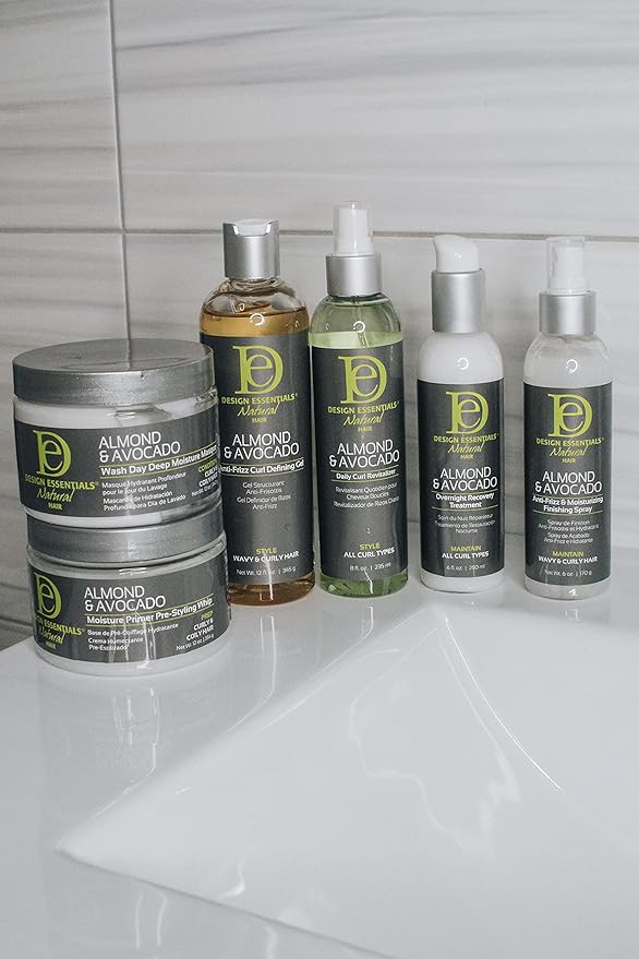 Design Essentials Natural Almond & Avocado Wash Day Deep Moisture Masque, 12 Ounce