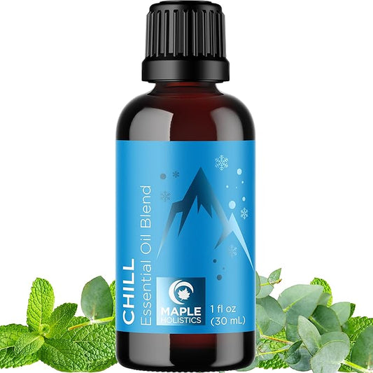 Mint Essential Oil Blend for Diffuser - Refreshing Mint Oil Diffuser Essential Oils with Cooling Peppermint Spearmint Bergamot and Eucalyptus Oils - Pure Aromatherapy Oils for Diffuser Mint Blend