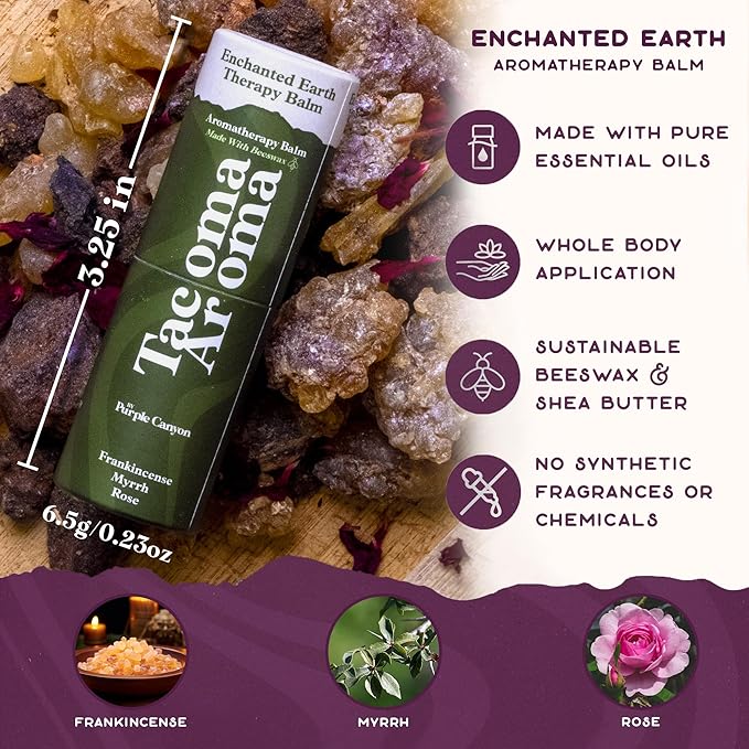 Purple Canyon Fuzzy Socks & Gloves and Essential Oil Balm Spa Kit | Green Socks and Gloves Infused with Aloe Vera and Vitamin E Oil | Beeswax Miracle Balm for Cracked Heel Repair and Foot Care