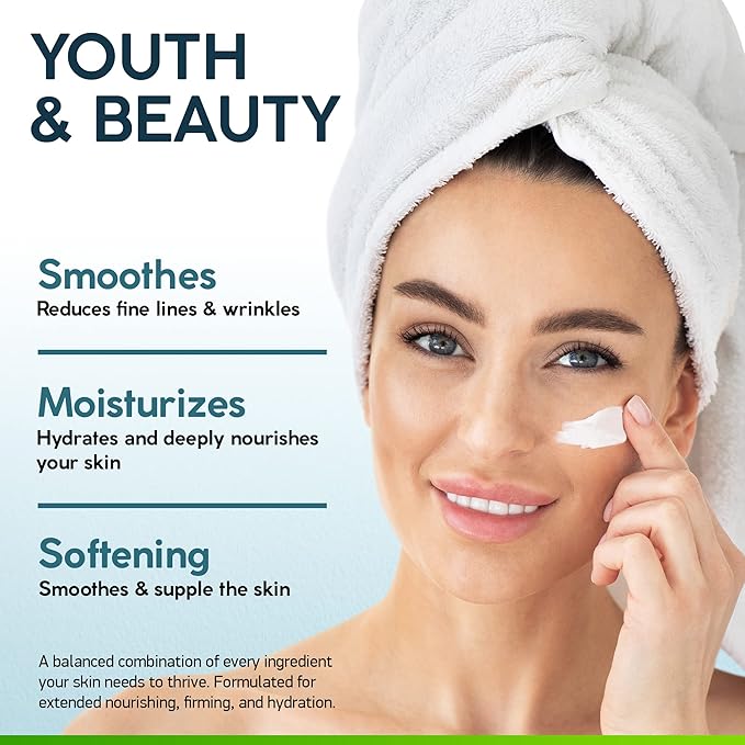 NUVADERMIS Collagen & Retinol Face Moisturizer - Anti Aging & Anti Wrinkle - Sensitive Skin Safe Daily Hydrating Skin Care for Women & Men - 1.7 Oz Collagen Moisturizer for Face