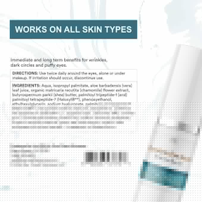 Sun Coast Sciences - Complete Eye Serum by Dr. Mark Rosenberg for Wrinkle Reduction, Dark Spot Fading, and Under-Eye Bags Treatment (Pack of 6)