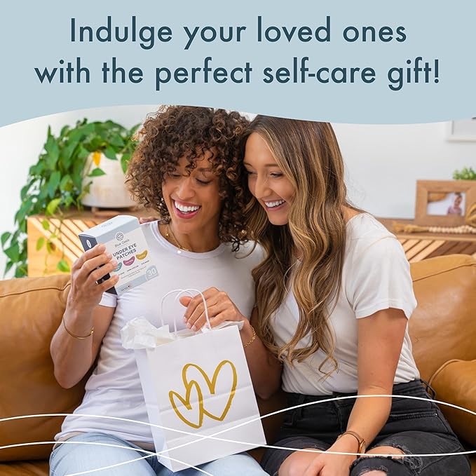 Blue Oasis Under Eye Patches for Puffy Eyes and Dark Circles - 30 Pairs Multi Pack Hydrating Hyaluronic Acid and Collagen Eye Care Gel Pads for Eye Bags, Relaxing Self Care Home Spa Gifts for Women