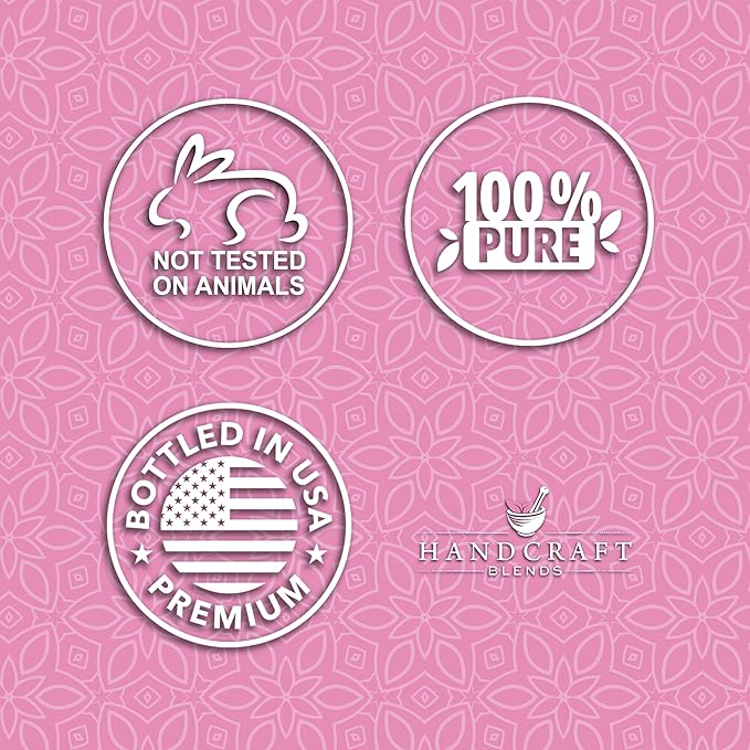 Handcraft Blends Geranium Essential Oil - 1 Fl Oz - 100% Pure and Natural - Premium Grade Essential Oil for Diffuser and Aromatherapy