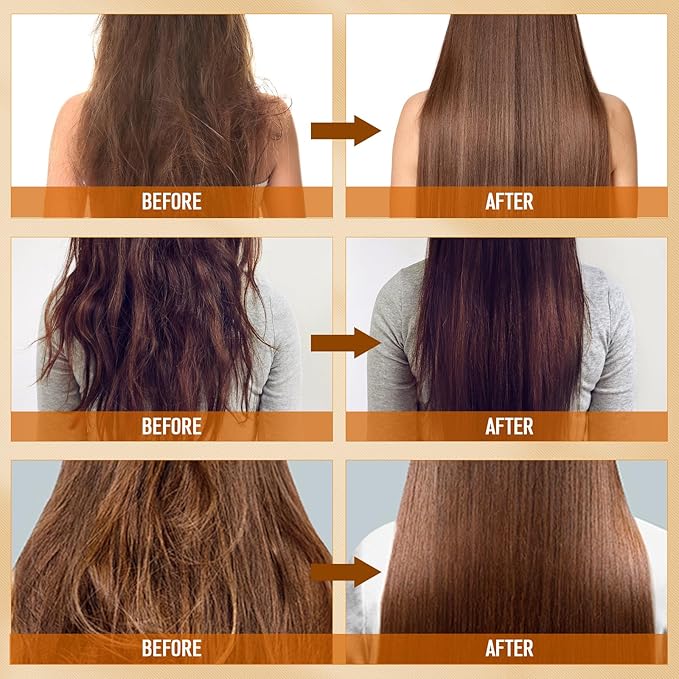 Amino Acid Essence Luxury Nourishing Hair Protein Cream, Amino Acid Moisturizing Repair Hair Care Conditioner, Repairing Essence Hair Mask for Dry, Frizzy, and Damaged Hair (500ml)