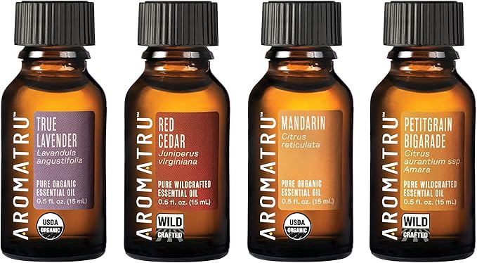 Essential Oil Kits - Organic and Wildcrafted – No Synthetic Fillers – ISO Lab Certified for Purity – Ethically Sourced from Sustainable Origins