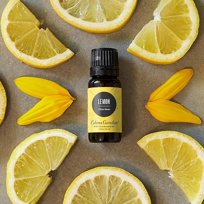Edens Garden Lemon Essential Oil- 100% Pure Premium Grade, Undiluted, Natural, Therapeutic, Aromatherapy, The Best for Diffuser, Laundry, Humidifiers, Kid Safe 30 ml (1 fl oz)