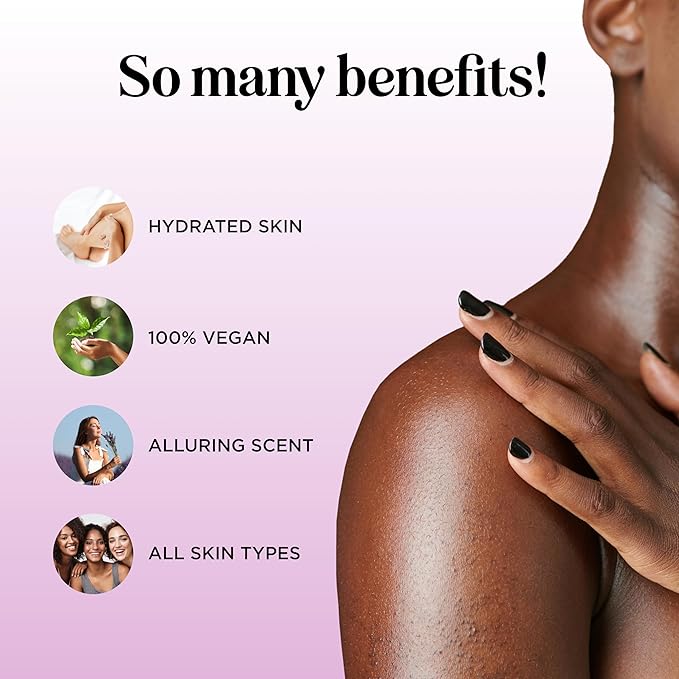 Aromatherapy Sensual Massage Oil for Couples - Relaxing Lavender Massaging Oil for Massage Therapy with Vitamin E Jojoba & Sweet Almond - Naturally Scented Vegan Non GMO & Gluten Free (16 Fl Oz)